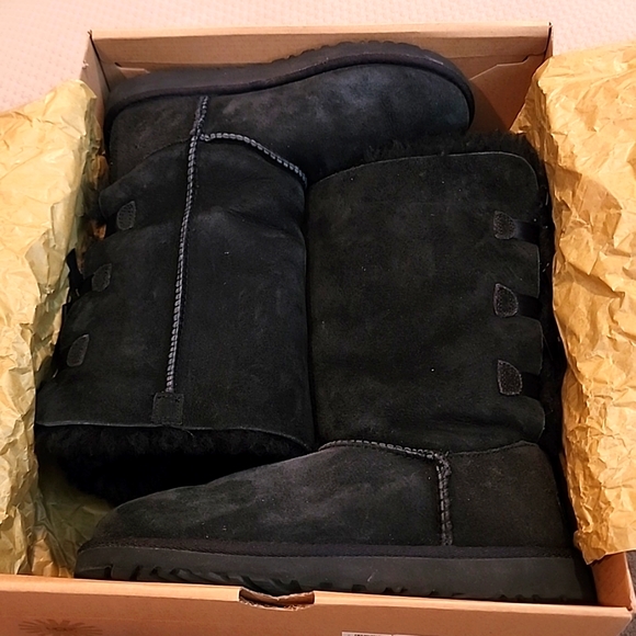 UGG K Bailey Bow Tall Boots - Picture 12 of 16